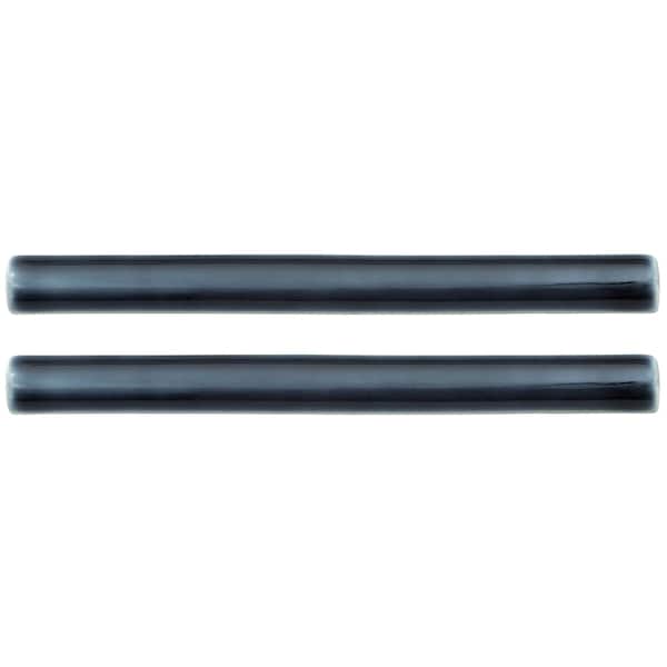 Msi Bay Blue 5/8 In. X 6 In. Glossy Ceramic Quarter Round Molding Tile Trim, 20PK ZOR-MD-TR-0151 - main